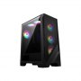 MSI | PC Case | MAG FORGE 120A AIRFLOW | Side window | Black | Mid-Tower | Power supply included No | ATX - 4